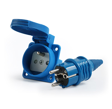 PHLTD prise et fiche standard, adaptées aux connecteurs de haute qualité dans les systèmes d'alimentation industriels, durables et étanches.